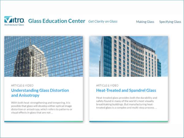 Vitro Architectural Glass Upgrades Video Content for its Glass Education Center