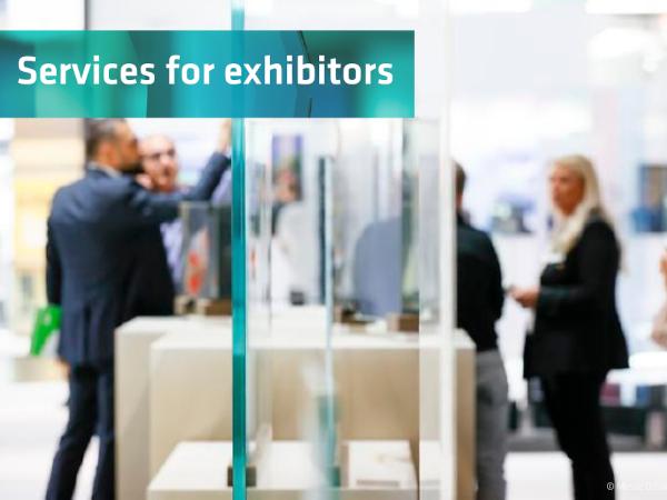 glasstec exhibitor services at a glance