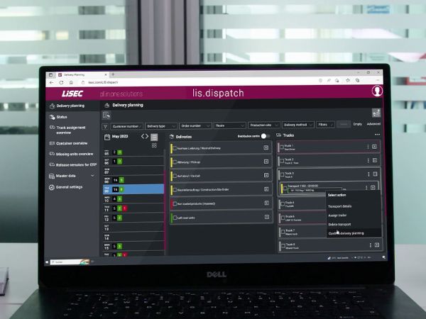 LiSEC | lis.dispatch software for delivery logistics