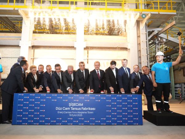 Şişecam Commissioned New Energy Glass Lines in Tarsus Şişecam Commissioned New Energy Glass Lines in Tarsus