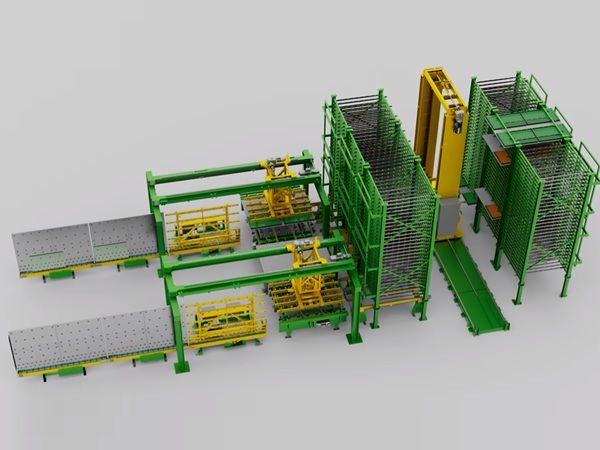 HEGLA SortJet IG for Automated Insulated Glass Sorting HEGLA SortJet IG for Automated Insulated Glass Sorting