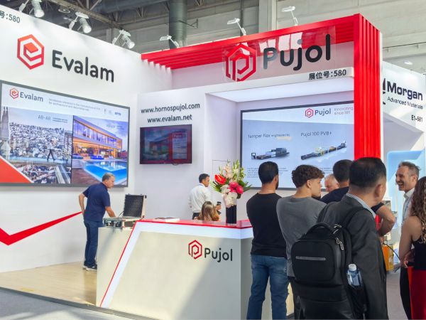 Pujol Group consolidates its position as a reference in safety glass at China Glass 2025 Pujol Group consolidates its position as a reference in safety glass at China Glass 2025