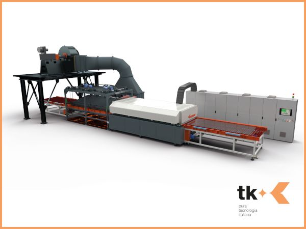 Enhancing glass quality and production efficiency with TK S.r.l. thermal tempering plants Enhancing glass quality and production efficiency with TK S.r.l. thermal tempering plants
