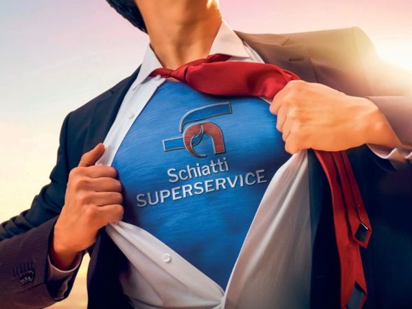 Schiatti Superservice: a superhero for assistant